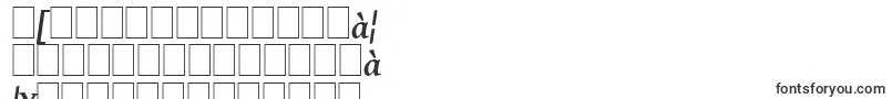 GentiumBasicBoldItalic-Schriftart – bengalische Schriften